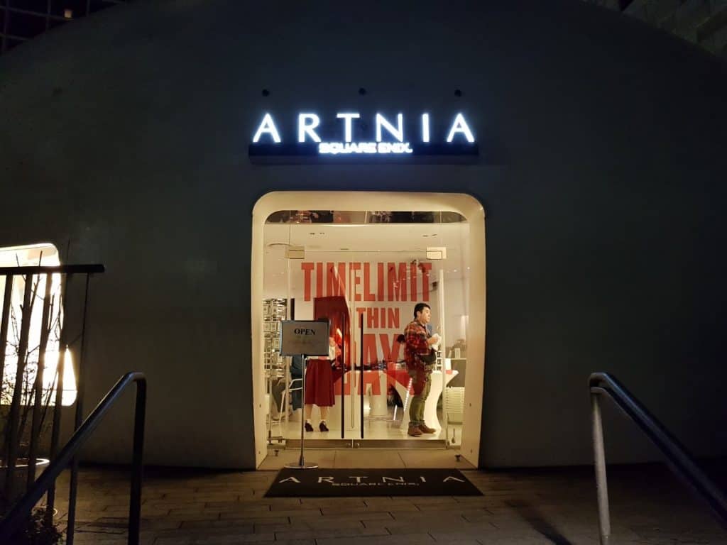 Square Enix's Artnia Cafe-Store, Is It Worth It?